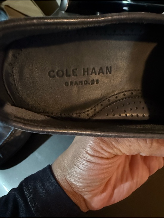 Cole Haan Men\'s Blue Leather Penny Loafers main image 6